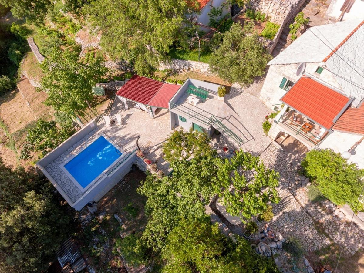 Stone House Nikolina With Heated Pool Villa Bast Exterior photo